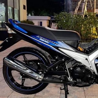 Tem Rời Ex Nhỏ Dán Xe Đen Xanh GP