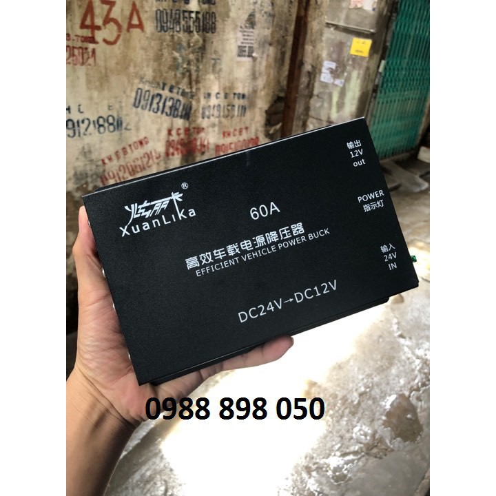BÁN Biến áp 24V ra 12V 60A hàng cao cấp