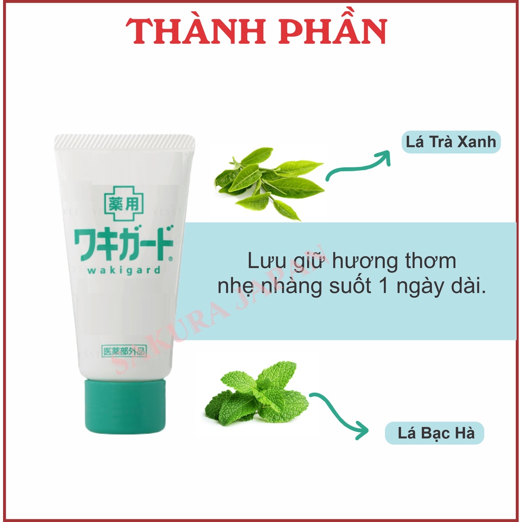 Lăn gel khử mùi hôi nách kobayashi 50gr vừa nhỏ gọn vừa khử mùi hiệu quả nội địa Nhật