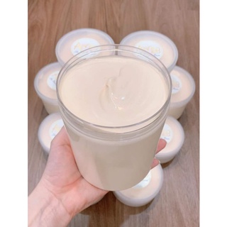 Kem body dưỡng trắng da hủ 1kg chất lotion kháng nước và makeup