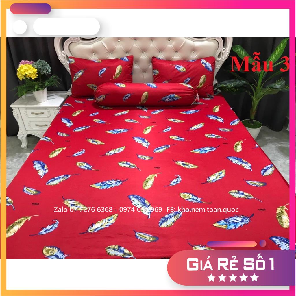 [GIÁ RẺ NHẤT] Drap thun Hàn Quốc mẫu lá cực đẹp