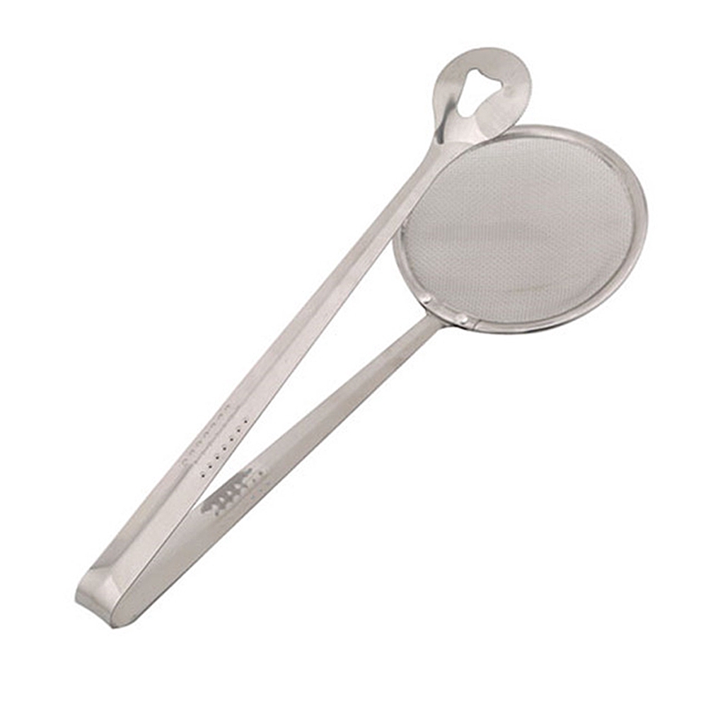 Vá lưới lọc dầu kiêm kẹp thức ăn đa năng tiện dụng