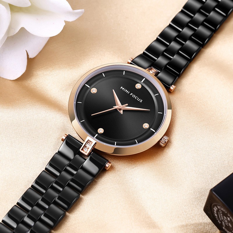 [Tặng vòng tay] Đồng hồ nữ MINI FOCUS chính hãng MF0120L.02 Fullbox dây đeo hợp kim