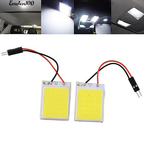 Bảng Đèn Led 24Cob Ánh Sáng Trắng Cao Cấp Cho Xe Ô Tô