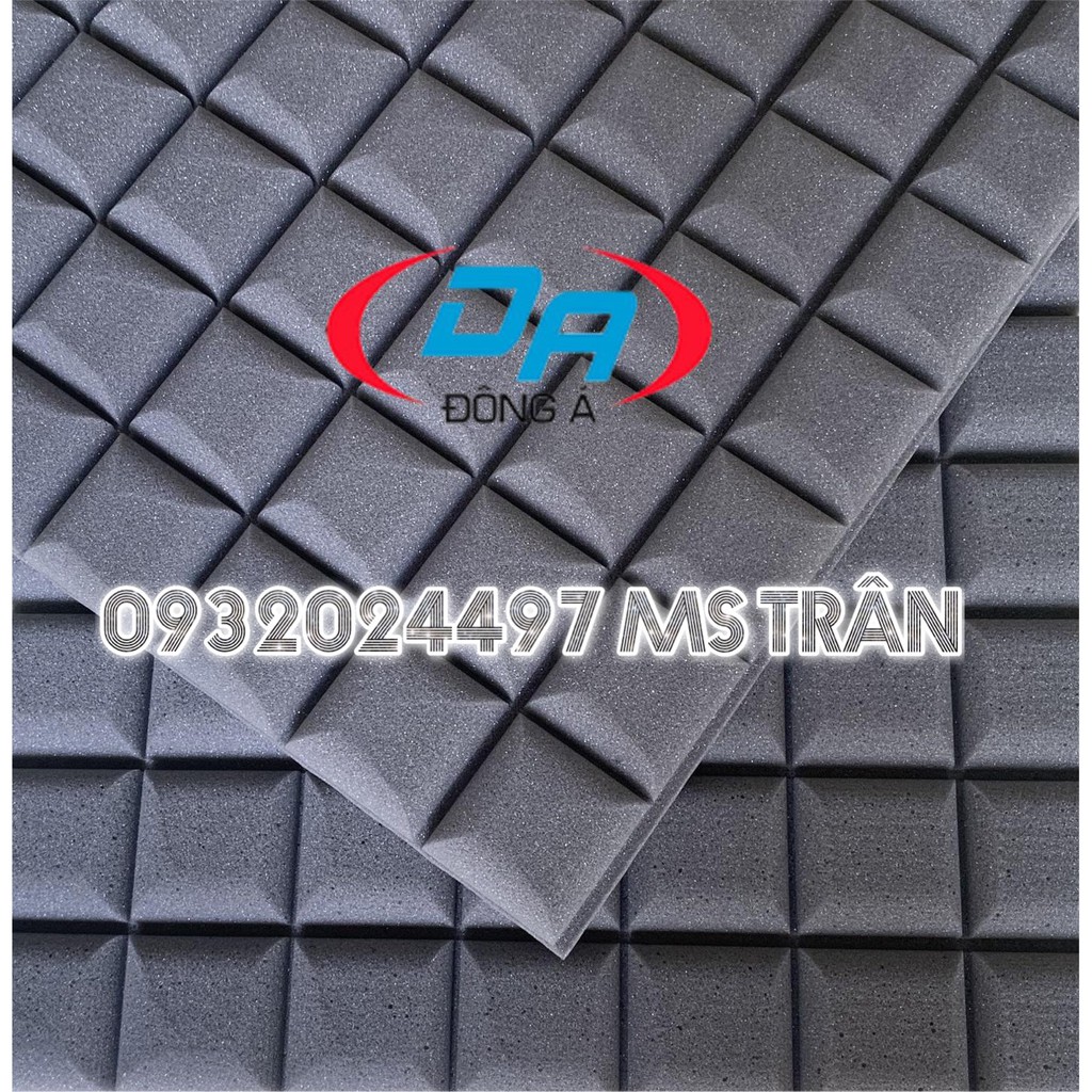 Combo 10 tấm mút TIÊU ÂM, CÁCH ÂM Ô VUÔNG 3D 49 Ô giá ưu đãi tại TP.HCM