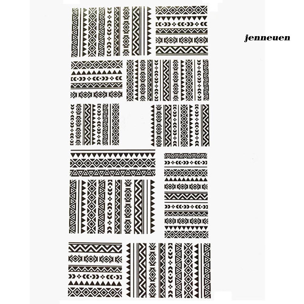 [Hàng mới về] Miếng dán trang trí móng tay nghệ thuật nhiều họa tiết sành điệu