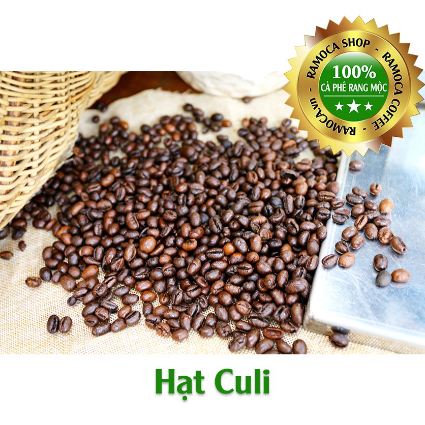 Cà phê rang mộc RAMOCA 3 kết hợp 03 loại hạt (Arabica Cầu Đất, Robusta, Culi)