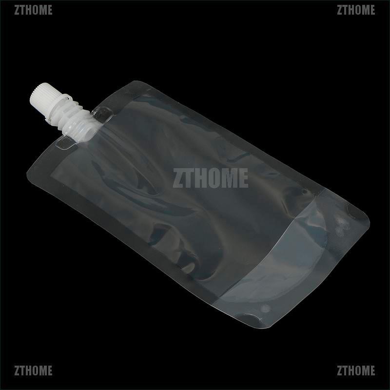 Set 10 Túi Nhựa Trong Suốt Đựng Đồ Uống 200ml