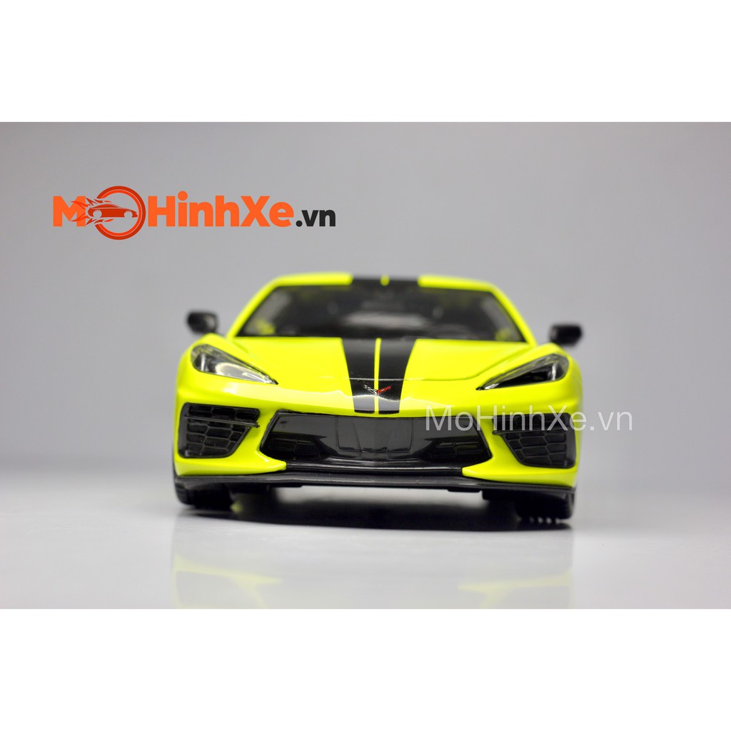 MÔ HÌNH XE CORVETTE STINGRAY COUPE 2020 1:24 MAISTO