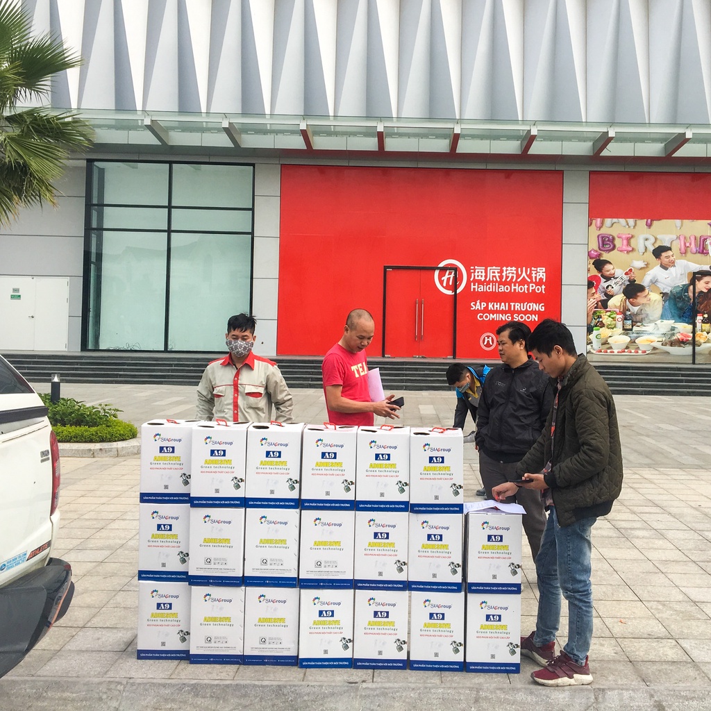 Keo phun đa năng ASIA A9 - Lon 1KG