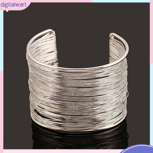 Vòng Tay Kim Loại Nhiều Lớp Thời Trang Cho Nữ