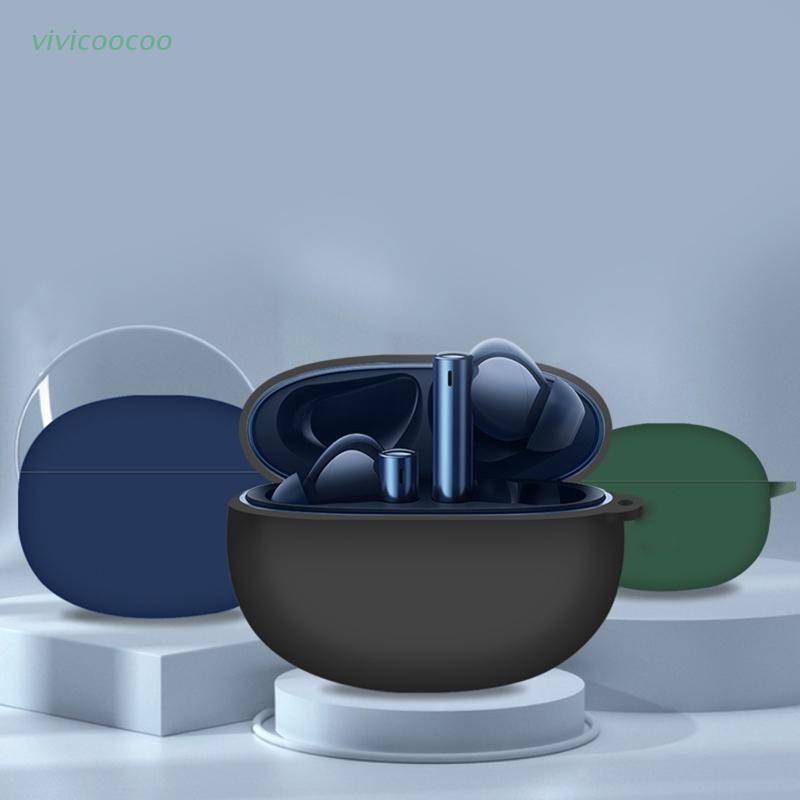 Vỏ Bảo Vệ Hộp Sạc Tai Nghe Không Dây Realme Buds Air3 Bằng Silicon Chống Bụi Bẩn