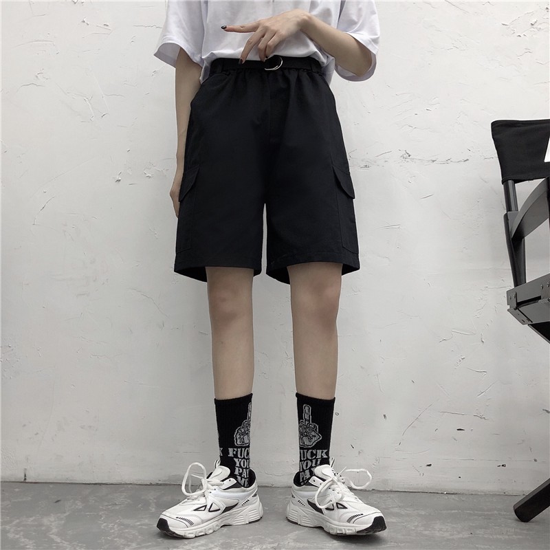 [SẴN] Quần shorts Khaki nữ Ulzzang Quảng Châu QLK3