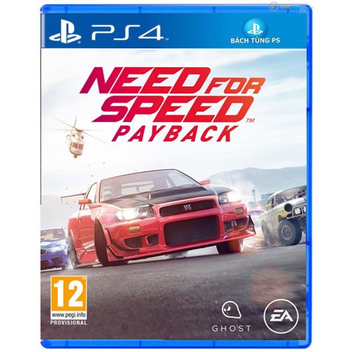 Đĩa Game PS4: Need for speed Payback