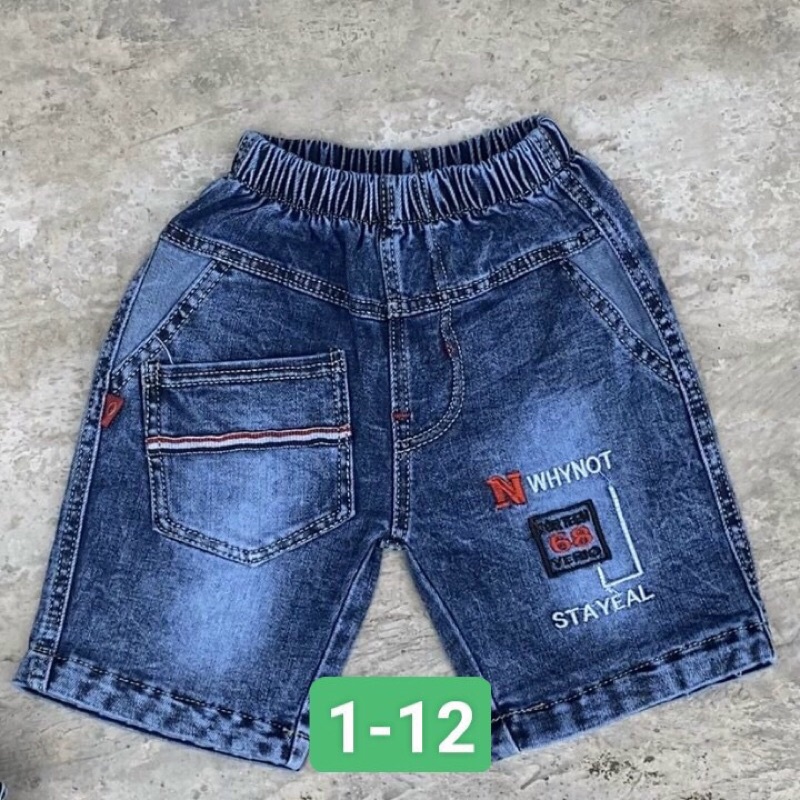 {Giao ngẫu nhiên }Quần Jean Bé Trai Size Nho 10kg-24 kg Chất Cotton Co Giãn Siêu Mềm Mịn
