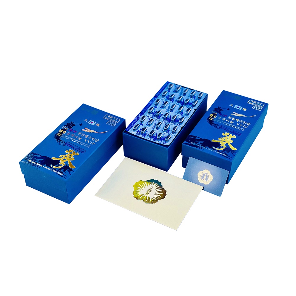 Viên thiên sâm đông trùng hạ thảo Hàn Quốc chính hãng hộp 180 viên tăng đề kháng nâng cao sức khỏe toàn diện