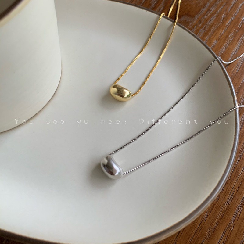 Dây chuyền, Vòng cổ nữ basic hạt đậu &quot; Lucky Bean &quot; Her Accessories C33