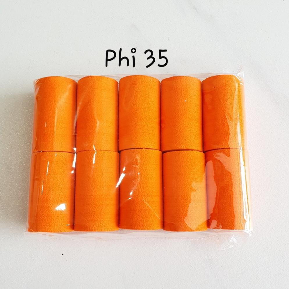 Trục mút mini màu cam (đủ size) hàng Việt Nam bịch 10 cái