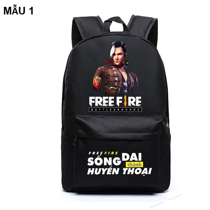 [ẢNH THẬT] Balo Đi Học Free Fire hayato siêu chất