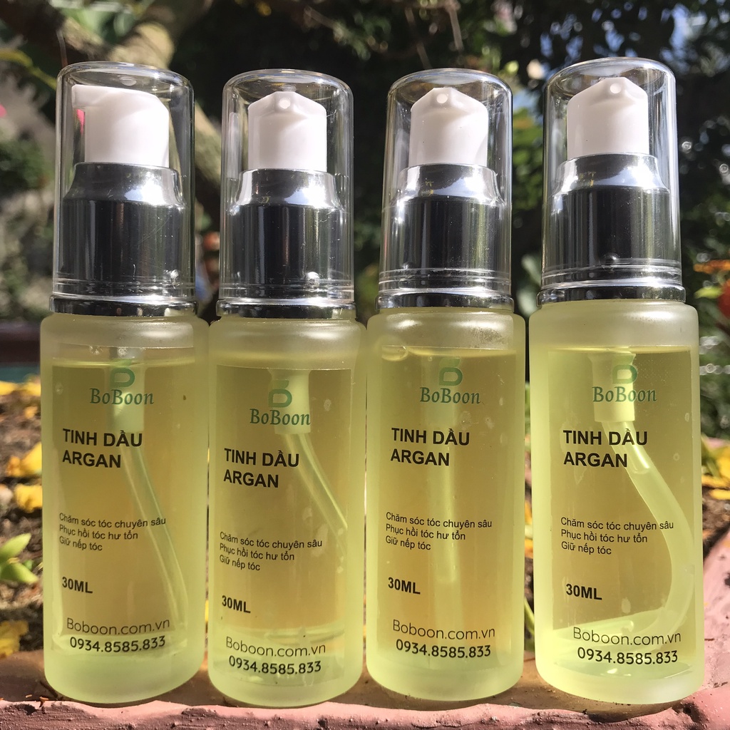 Serum dưỡng tóc argan 🫒 dầu dưỡng tóc phục hồi tóc uốn Boboon