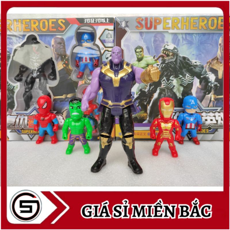 Hộp 5 nhân vất siêu anh hùng 564870
