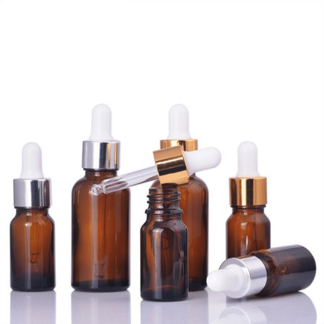 Lọ BÓP 10ml chiết serum, mỹ phẩm nhỏ giọt