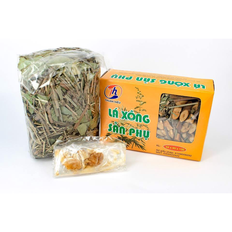 LÁ XÔNG SẢN PHỤ GIÚP THẢI ĐỘC THANH LỌC SAU SINH 1 HỘP 175 GRAM