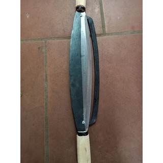 Dao thái chuối 2 tay thép trục - rất sắc bén {nói sai mất lộc}