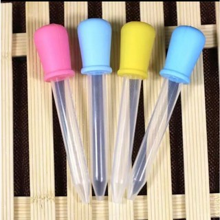 Ống bơm silicon bón sữa, thuốc cho bé (có chia vạch)