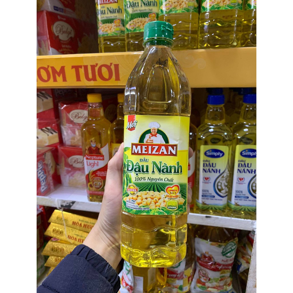 Dầu ăn meizan 1lít