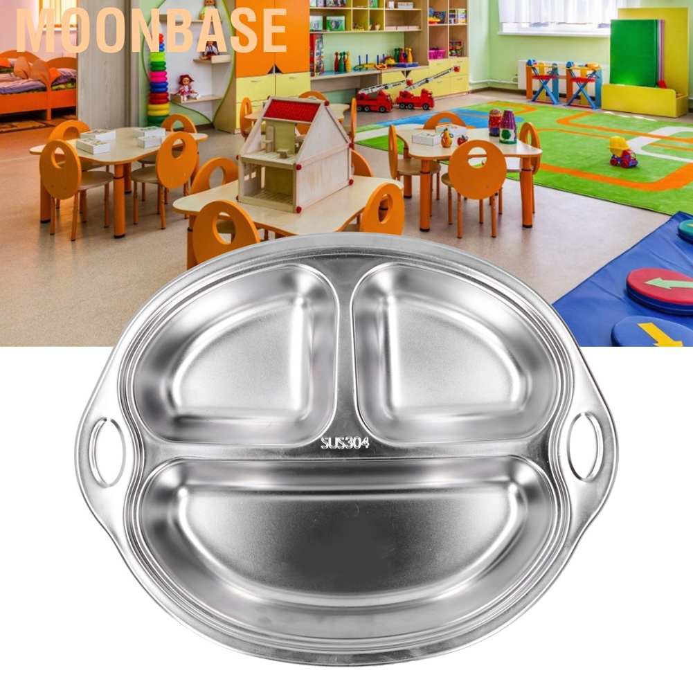 Khay Inox Nhiều Ngăn Đựng Thức Ăn Cho Bé