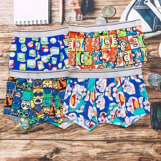 Set 4 quần lót nam boxer thun lạnh