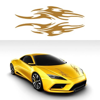 Decal Dán Xe Hơi Hình Ngọn Lửa