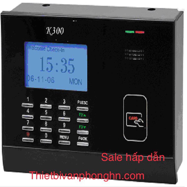 Máy chấm công thẻ cảm ứng RONALD JACK K300