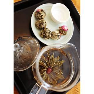 TRÀ NỞ HOA  NGHỆ THUẬT - 2 viên
