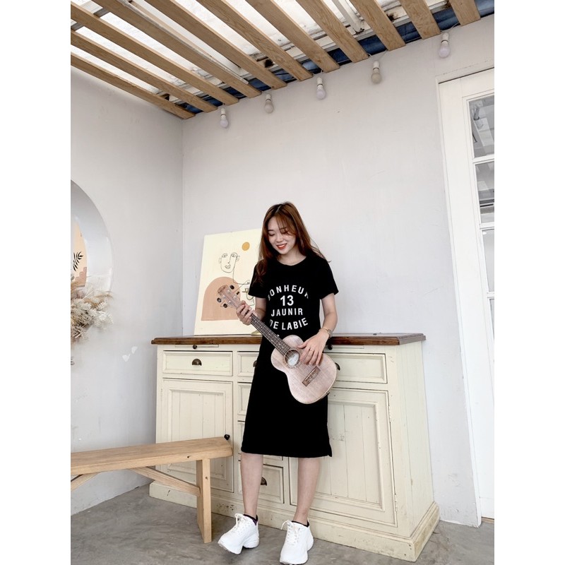 Ảnh thật: Váy xuông Midi cotton năng động IMES SHOP | BigBuy360 - bigbuy360.vn