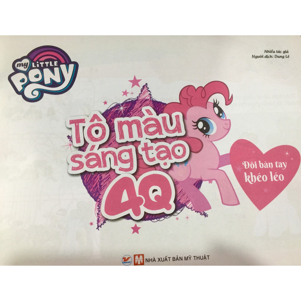 Sách - Tô Màu Sáng Tạo 4Q - Đôi Bàn Tay Khéo Léo