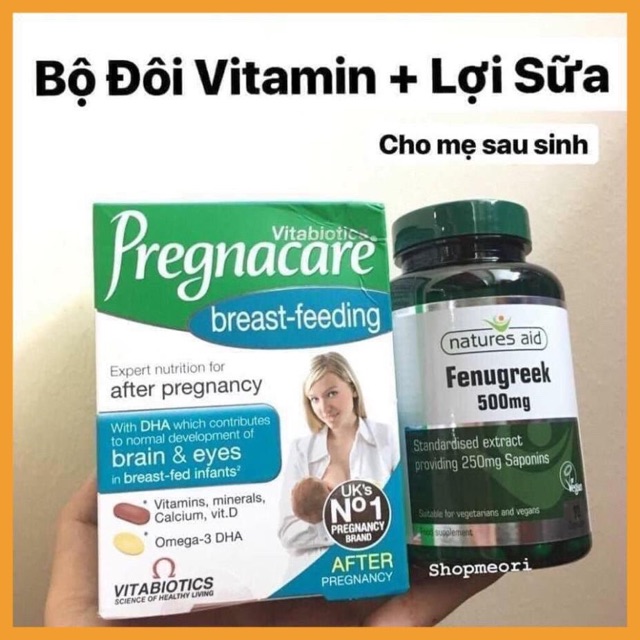 Vitamin sau sinh Pregnacare cho mẹ sau sinh – Viên uống lợi sữa bổ sung vitamin tổng hợp cho nữ