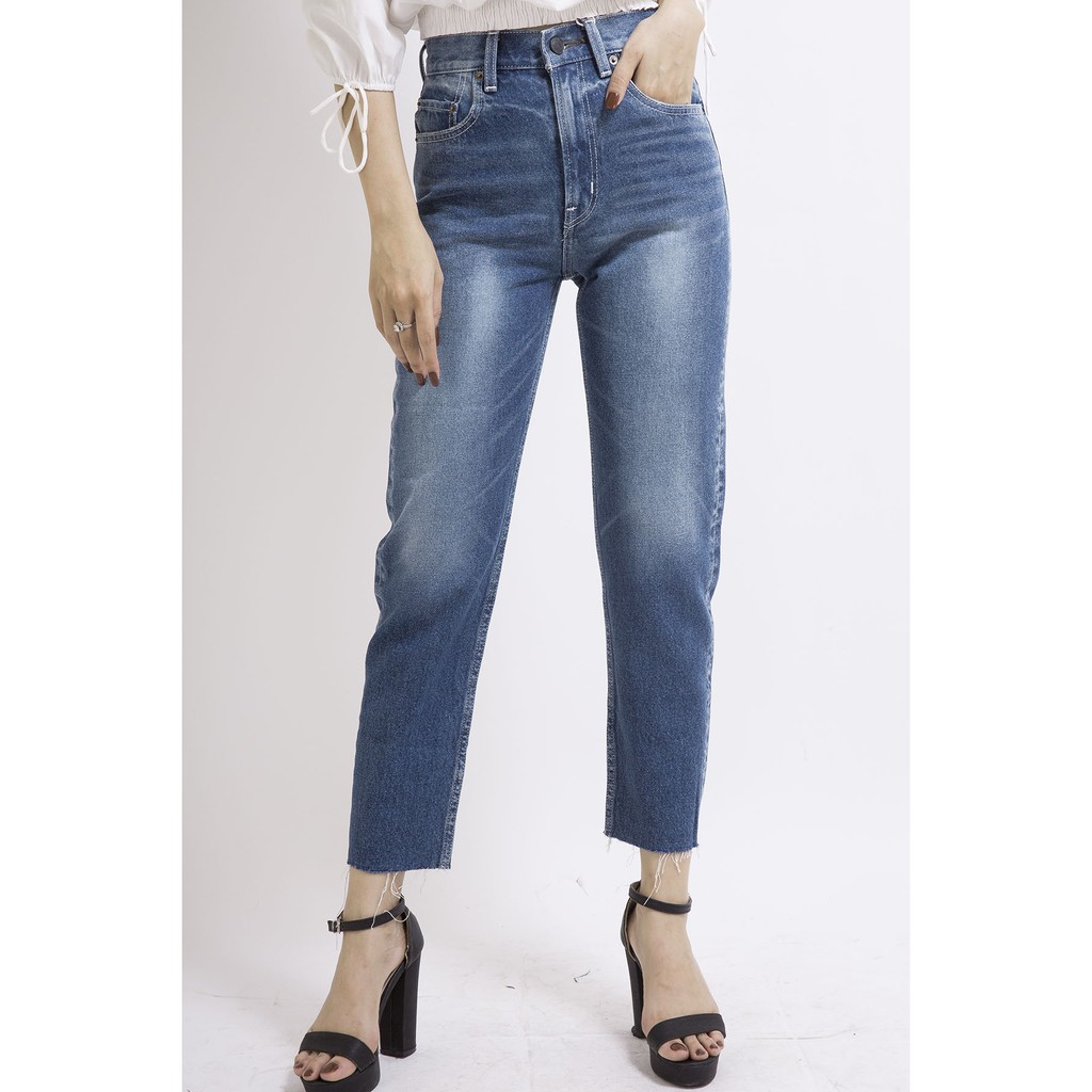 QUẦN JEANS BOYFRIEND TRƠN