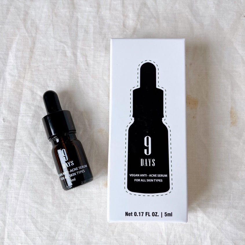 Serum ngăn ngừa mụn và thâm , se khít lỗ chân lông giúp da sáng mịn 9DAYS SKIN 5ml | BigBuy360 - bigbuy360.vn