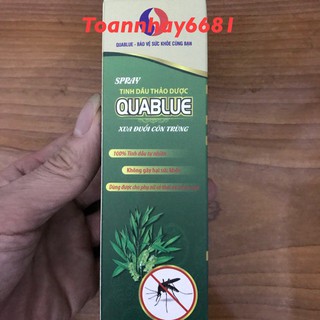 TINH DẦU THẢO DƯỢC QUABLUE(XUA ĐUỔI CÔN TRÙNG CHO PHỤ NỮ CÓ THAI VÀ TRẺ SƠ SINH)[ Giá tốt]