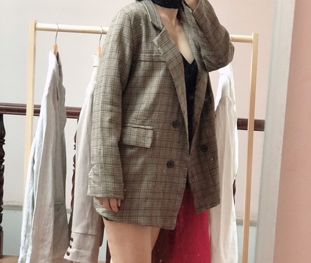 Áo blazer sọc 2hand