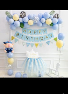 Set trang trí pastel