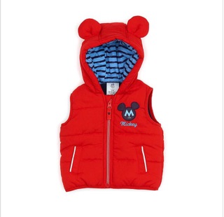 Áo phao ghi lê chi bé trai