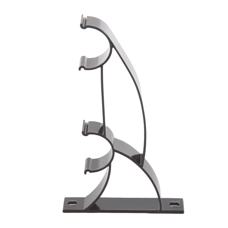 Set 2 Giá Đỡ Thanh Treo Rèm Cửa Bằng Kim Loại 25mm