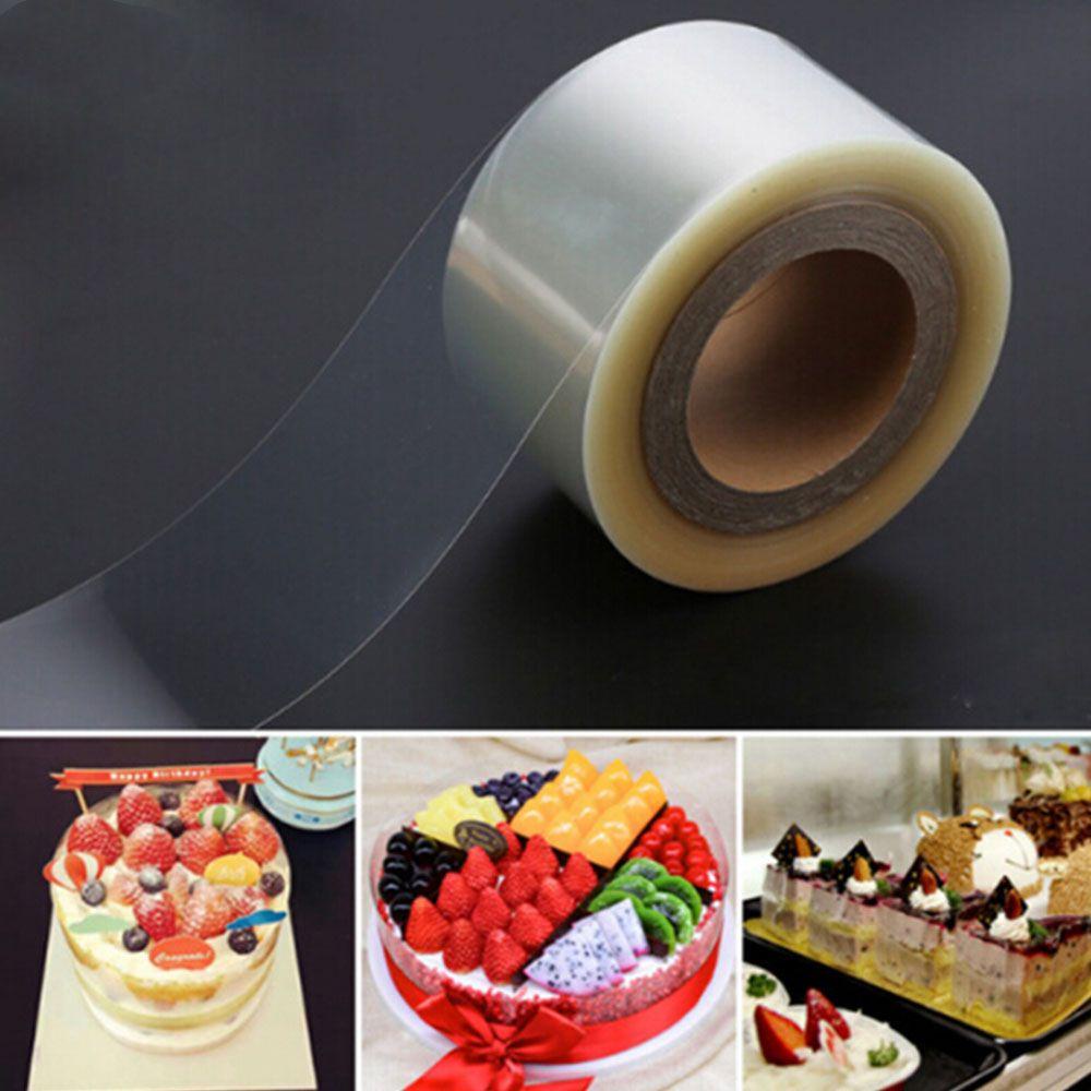 AUGUSTINA Dụng Cụ Trang Trí Viền Bánh Mousse Trong Suốt Thiết Thực Dành Cho Nhà Bếp