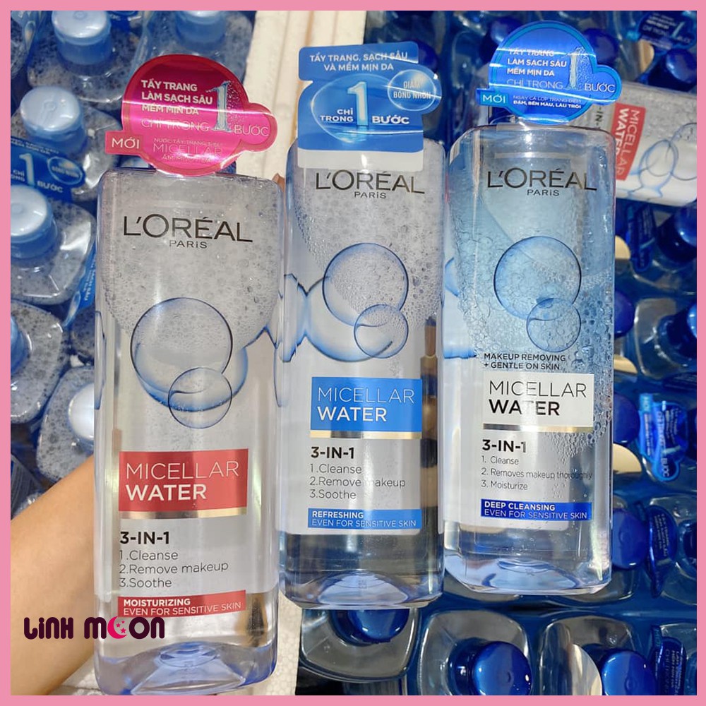 Nước tẩy trang L'oreal Micellar Water 3-in-1 | BigBuy360 - bigbuy360.vn