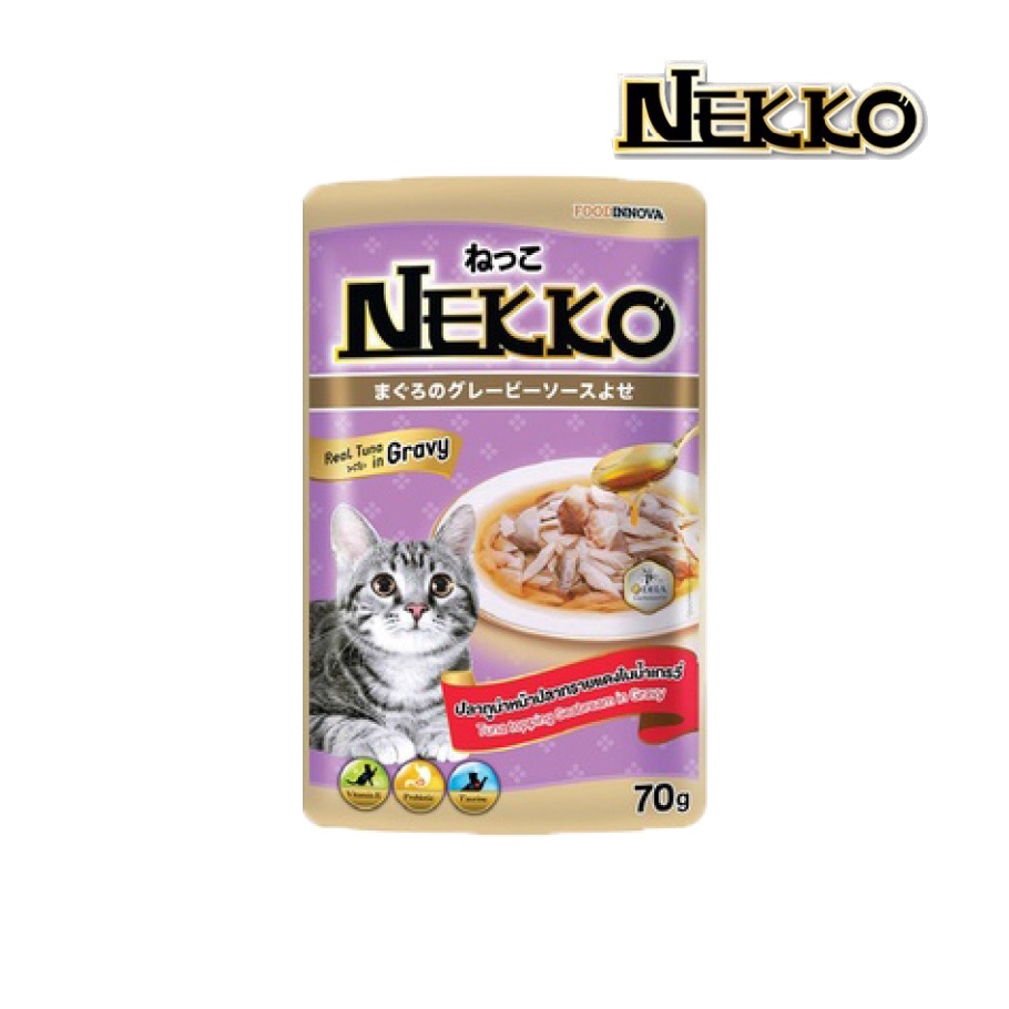 Pate Nekko Gravy Gói 70G Hàng Nội Địa Thái Pate Cho Mèo - NÀNG MEOW