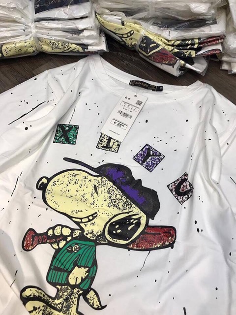 ÁO CHÓ SNOOPY VẨY SƠN HÀNG VNXK