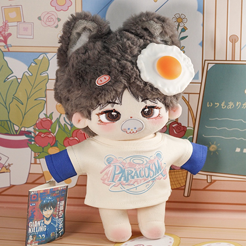 Áo sweater đường phố cho bé doll 20cm